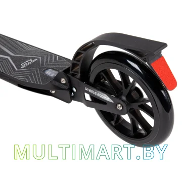 Самокат Tech Team City Scooter 2022 (черный/серый) картинка 10